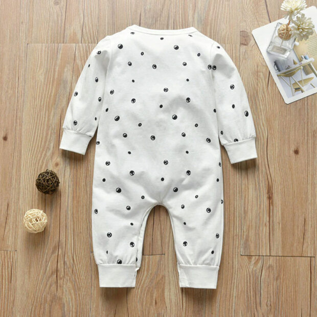 Baby Fox Print Sleeper Jumpsuit