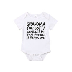 Baby Mama Has Gone Crazy Bodysuit Funny Print