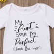 Baby Funny Print I am Perfect Onesie