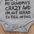 Funny Saying Be Careful What You Say To Me Onesie Short Sleeve - Image 5