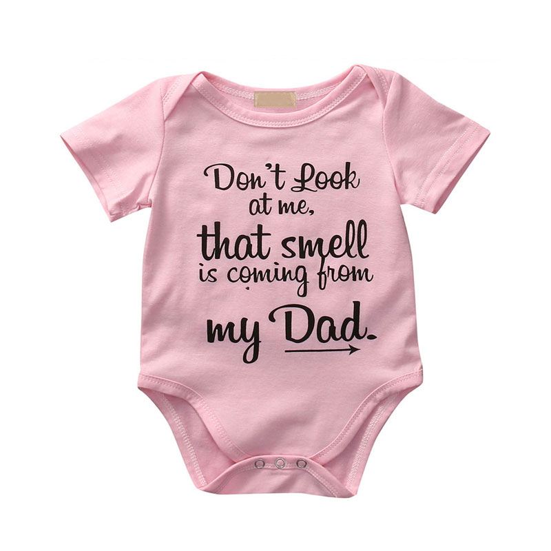 Funny Saying That Smell is Coming From Dad Onesie Short Sleeve