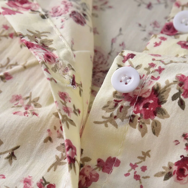 Baby Girl Floral Button Shirt Short Sleeve, Suspender Shorts Ribbon Bow Knot 2 pcs Outfit - Image 5