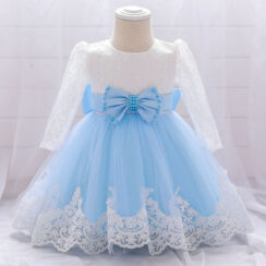 Baby Wedding Floral Ballgown