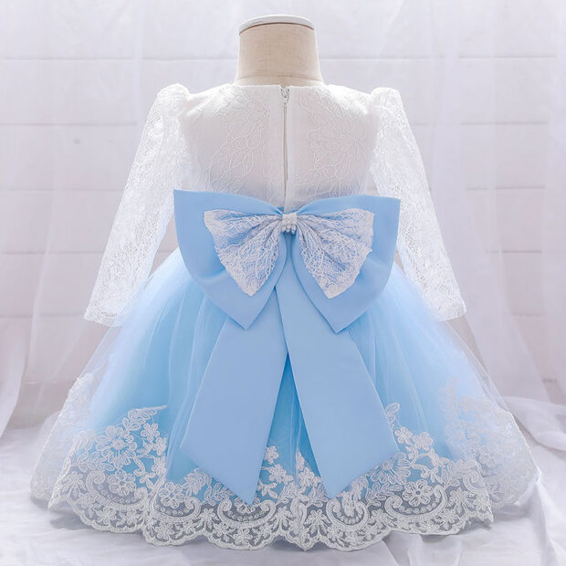 Baby Wedding Floral Ballgown