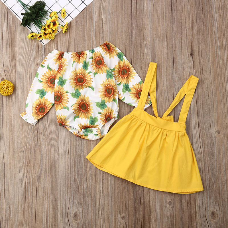Download Baby Sunflower Onesie Dress for Girls - MyLoveHoney Baby Clothing Baby Sunflower Onesie Dress for Girls - MyLoveHoney Baby Clothing