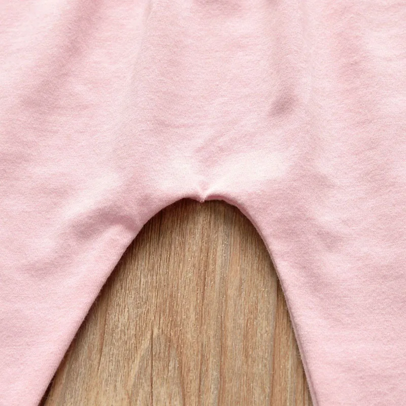 Baby Girl White Leopard Skin Top Shirt, Pants, Ribbon Headband 3 pcs Outfit - Image 7