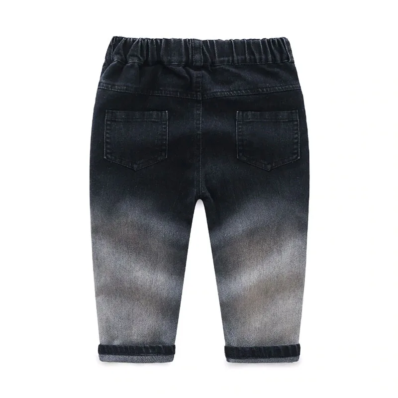 Baby Boy Graffiti Print Hoodie & Fade Out Wash Jeans Long Sleeve 2 pcs Set - Image 9