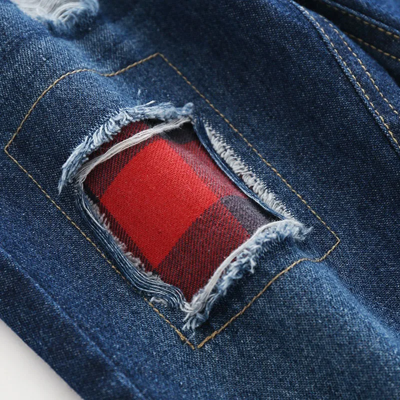 Baby Happiness Phrase Hoodie & Applique Patch Jeans Long Sleeve 2 pcs Set - Image 11