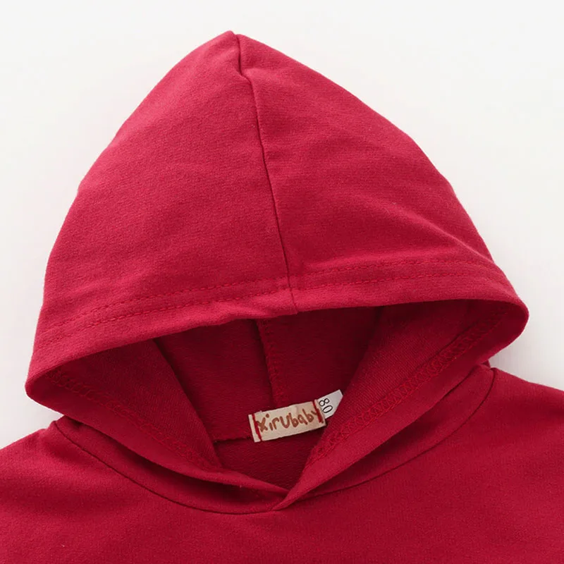 Baby Happiness Phrase Hoodie & Applique Patch Jeans Long Sleeve 2 pcs Set - Image 4