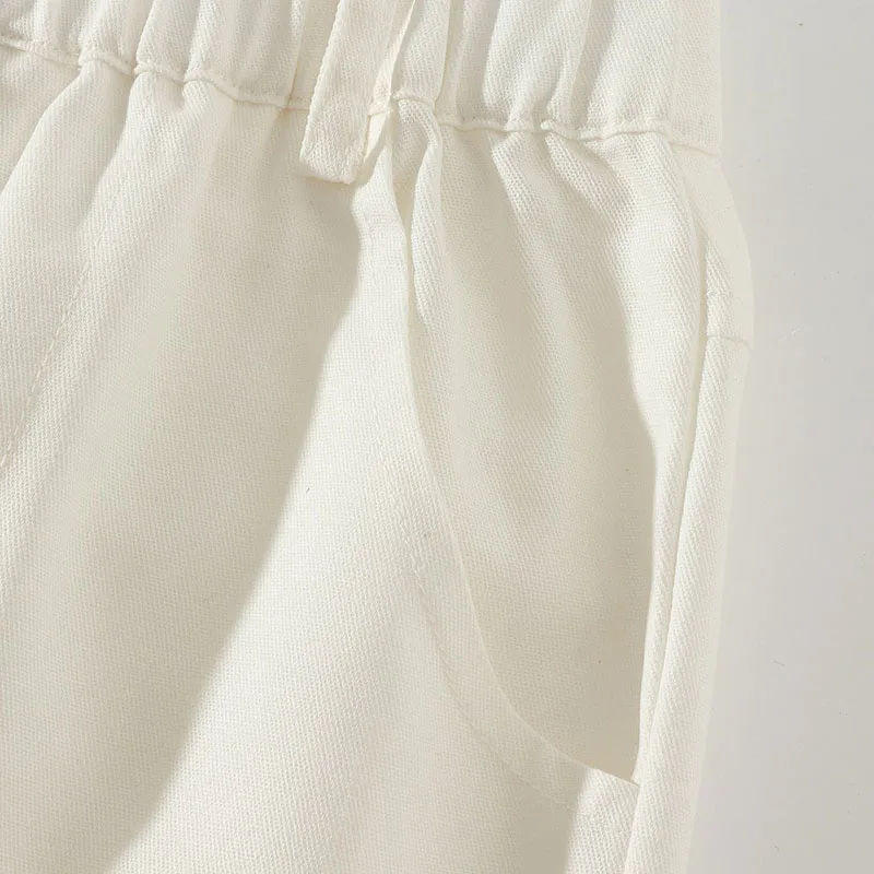 Baby Hearts Pattern Button Shirt Long Sleeve, Elastic Pants 2 pcs Outfit - Image 8