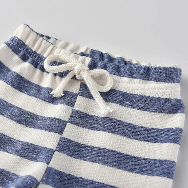 Long Sleeves Hoodie Striped Trousers with Ribbon Headband - Image 6