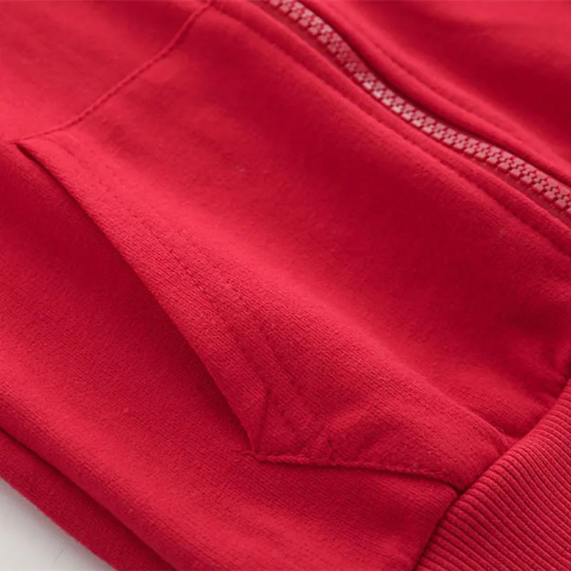 Baby Hoodie Zipper Jacket Outerwear Ripped Long Sleeve - Image 5