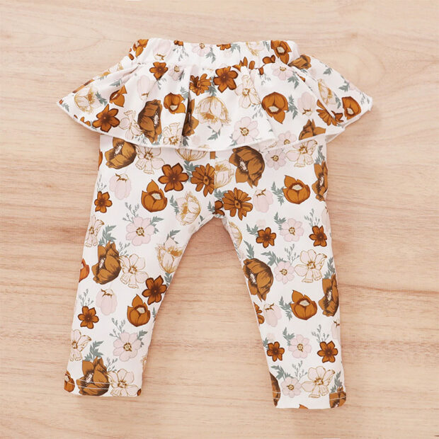 Baby I Got It From Mama Onesie Autumn Floral Pants