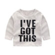 Baby Quote Print T-Shirt Outfit