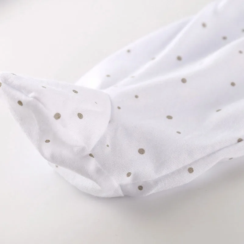 I Really Love My Daddy Long Sleeves Polka Dots Jumpsuit Outfit - Image 6