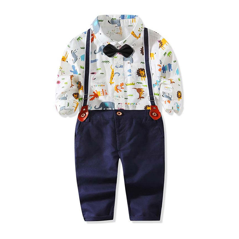 baby dress pants with suspenders