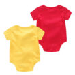 Baby Ketchup Mustard Packet Onesie Short Sleeve