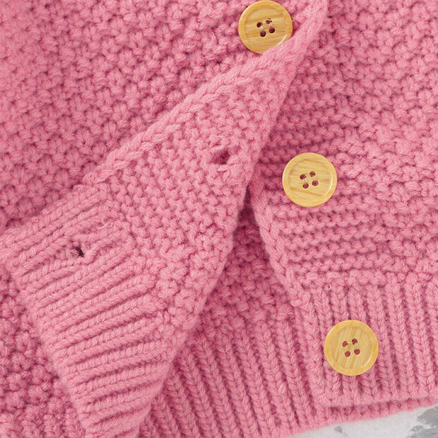 Baby Bunny Ears Cardigan Hoodie