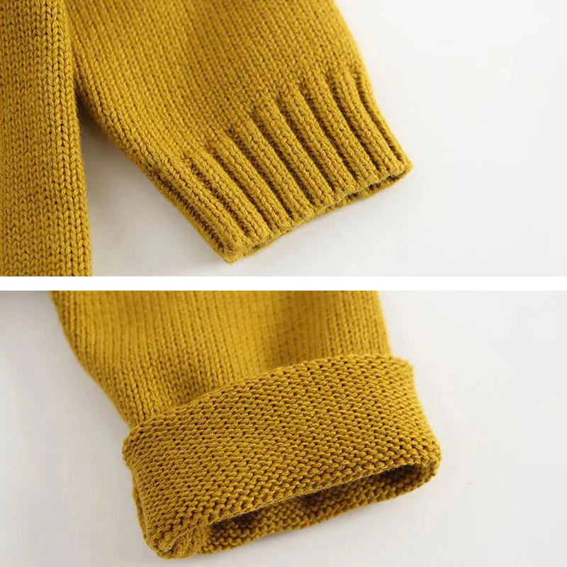 Long Sleeves Kriss Kross Knit Sweater Ribbon Knot Shorts Outfit - Image 5