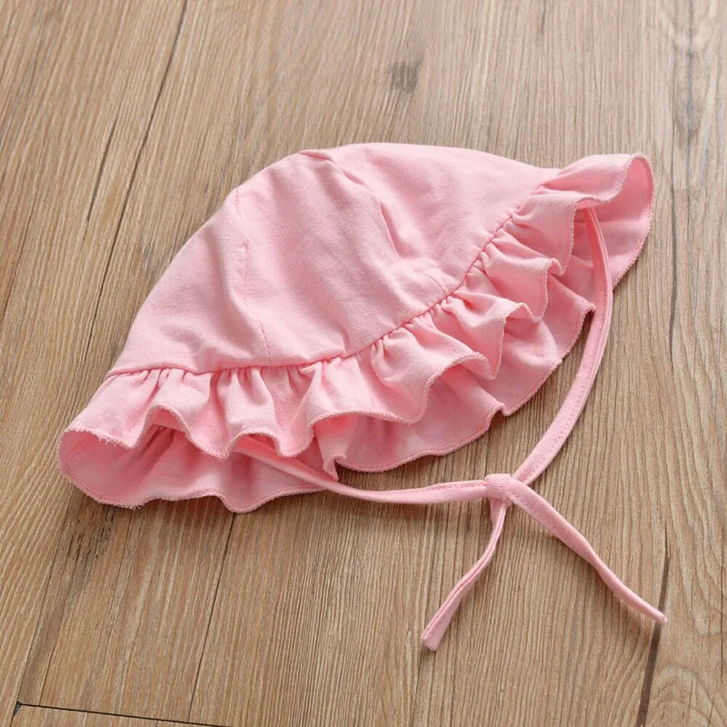 Baby Lace Applique Jumpsuit Long Sleeve with Ruffle Hat - Image 6