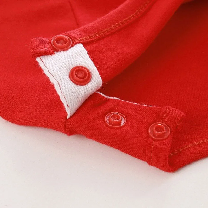 Baby Ribbon Top Shirt & Ladybug Print Pants Sleepwear for Girls - Image 2