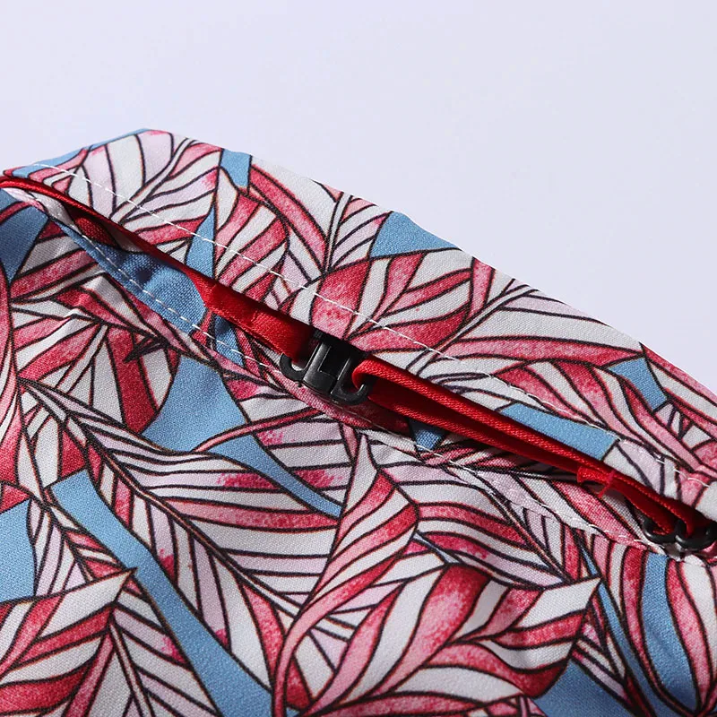 Baby Boy Bow Tie Floral Leaf Pattern Button Shirt, Suspenders Shorts 4 pcs Outfit - Image 5