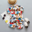 Baby Leaf Pattern Summer Outfit Shirt & Shorts