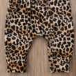 Baby Leopard Harem Romper