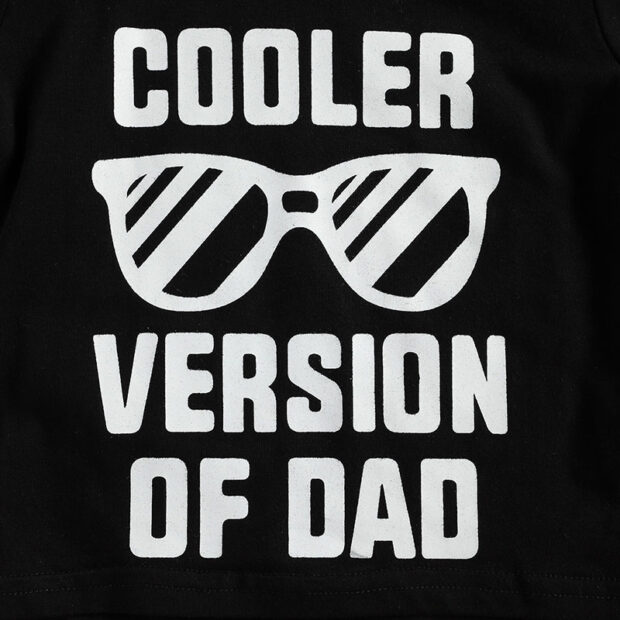 Letter Print Cooler Version of Dad Shirt & Dessert Camouflage Print Shorts Short Sleeve - Image 4