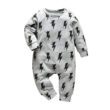 Baby Lightning Bolt Print Sleepwear Jumpsuit