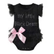 Little Princess Ballet Ribbon Bodysuit Lace Dress