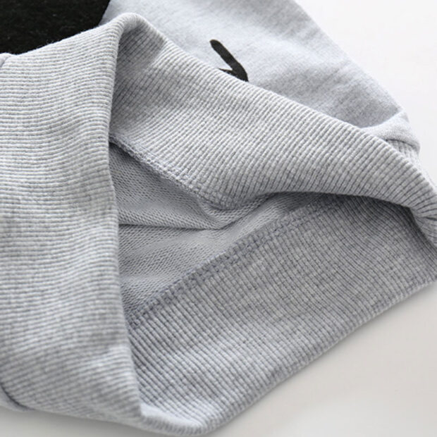 Little Man Mustache Long Sleeves Sweater Pants Jumpsuit - Image 7