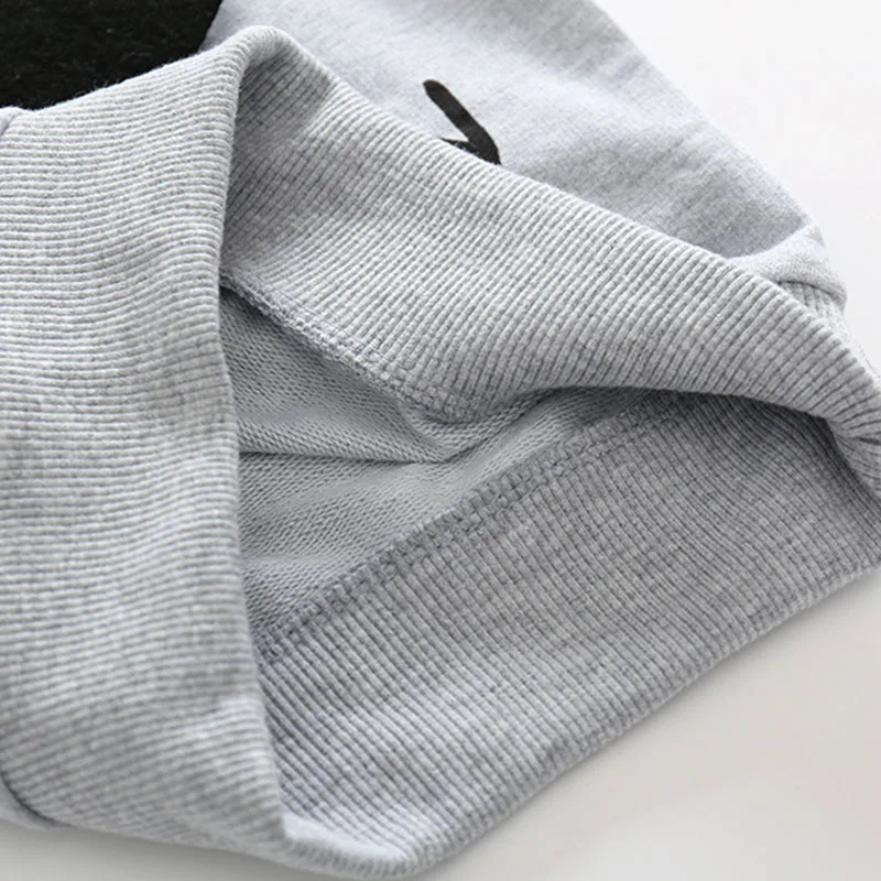 Little Man Mustache Long Sleeves Sweater Pants Jumpsuit - Image 7