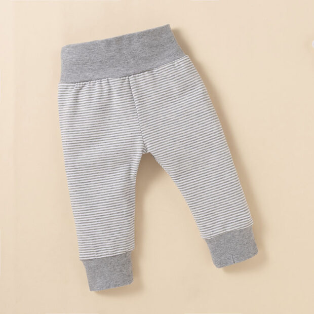 Long Sleeve Elephant Print Pajamas with Onesie, Pants, Beanie Hat Ears - Image 5