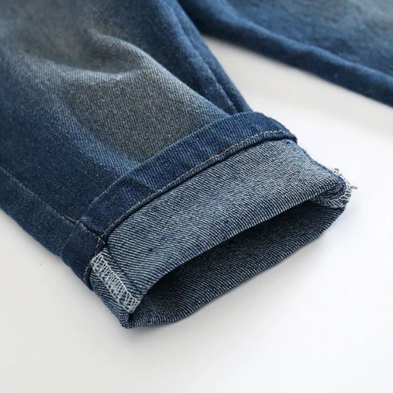 Long Sleeves Grey Polka Dots Collar Shirt with Denim Jeans - Image 13