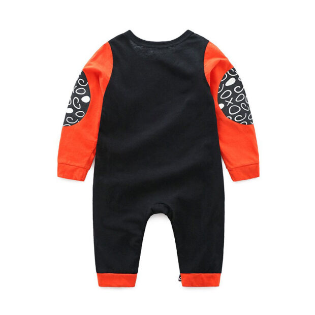 Baby Hashtag Love Snap On Jumpsuit Long Sleeve - Image 2