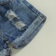 MyLoveHoney Baby Clothes Denim Shorts Outfit