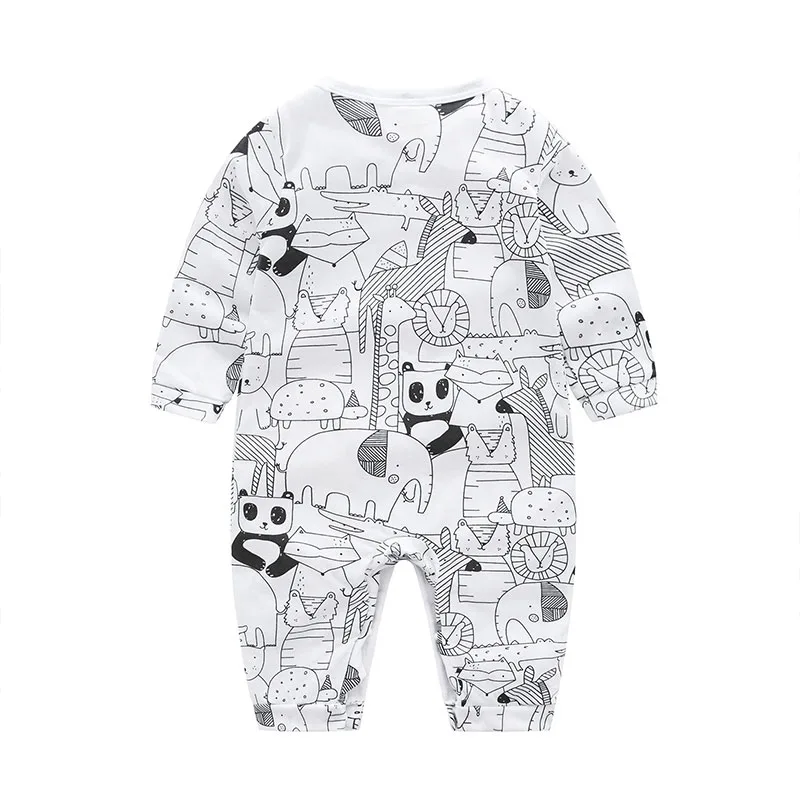 Anime Manga Drawing Cartoon Animal Prints Onesie Romper - Image 5