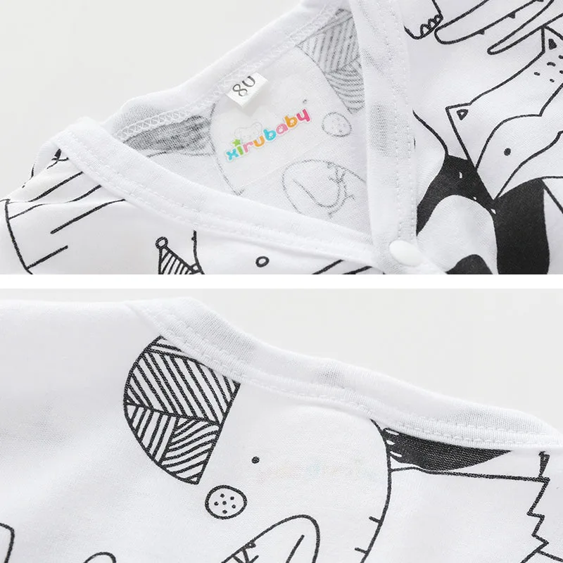 Anime Manga Drawing Cartoon Animal Prints Onesie Romper - Image 3