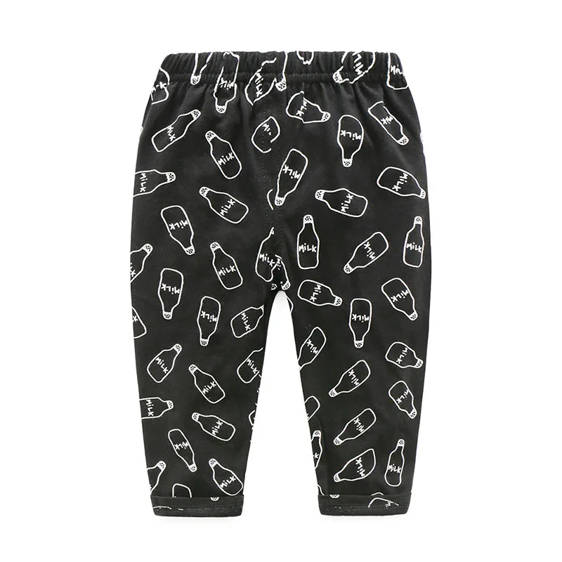 Milk Feeding Bottle Print Long Sleeves Shirt Pullover Pants - Image 7