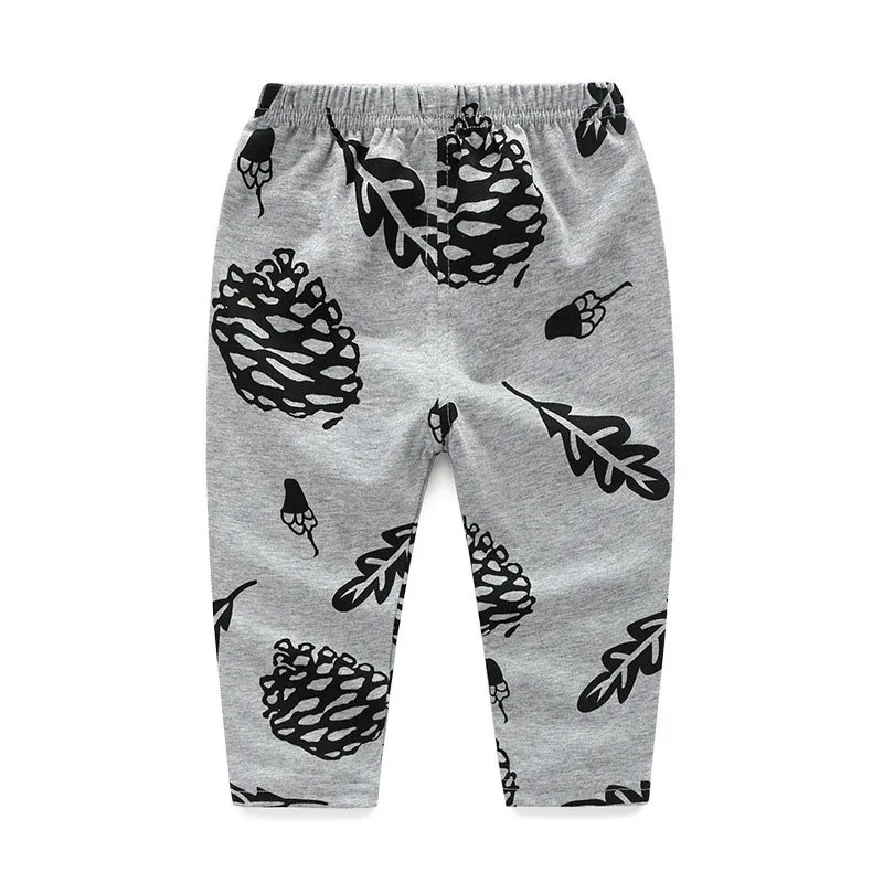 Long Sleeves "Milk" Shirt Pinecone Print Pullover Pants - Image 9