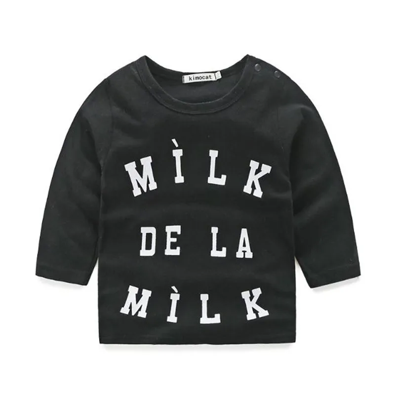 Long Sleeves "Milk" Shirt Pinecone Print Pullover Pants - Image 2