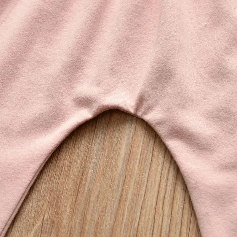 Baby Mommy Idol Text T-Shirt, Elastic Pants, Ribbon Headband 3pcs Outfit - Image 7