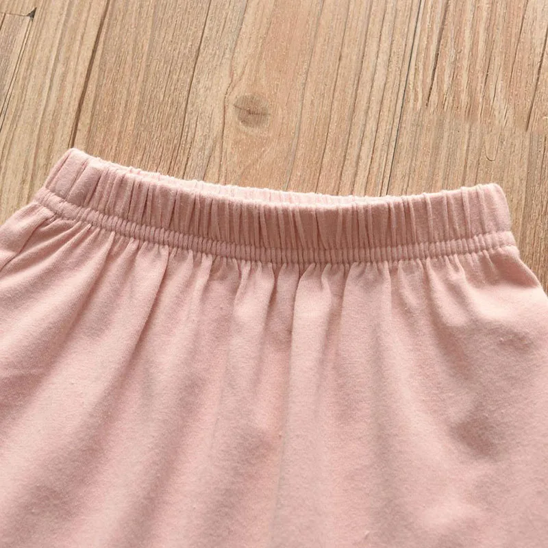 Baby Mommy Idol Text T-Shirt, Elastic Pants, Ribbon Headband 3pcs Outfit - Image 6