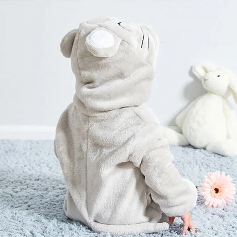 Baby Animal Mouse Dressup One Piece Zipper Jumpsuit Coverall for Boys & Girls - Image 6