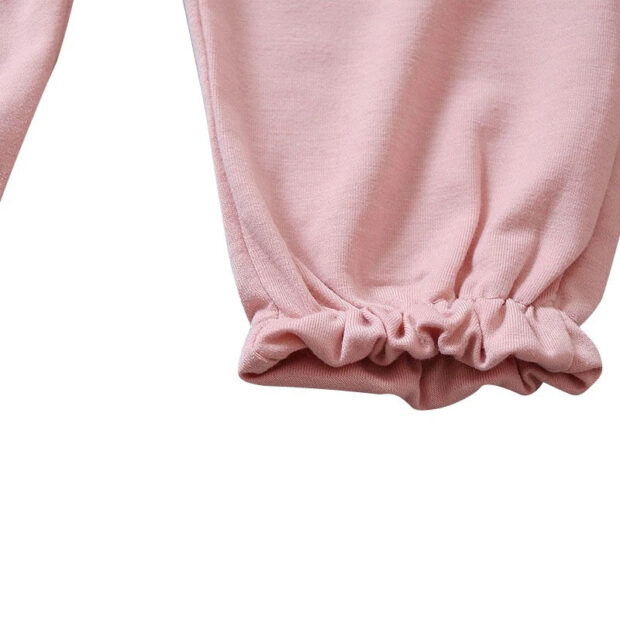 Mouse Print Overalls with Pom Pom Nose & Matching Shirt Long Sleeve - Image 6