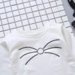 Baby Mouse Print Overalls & Matching Shirt Set