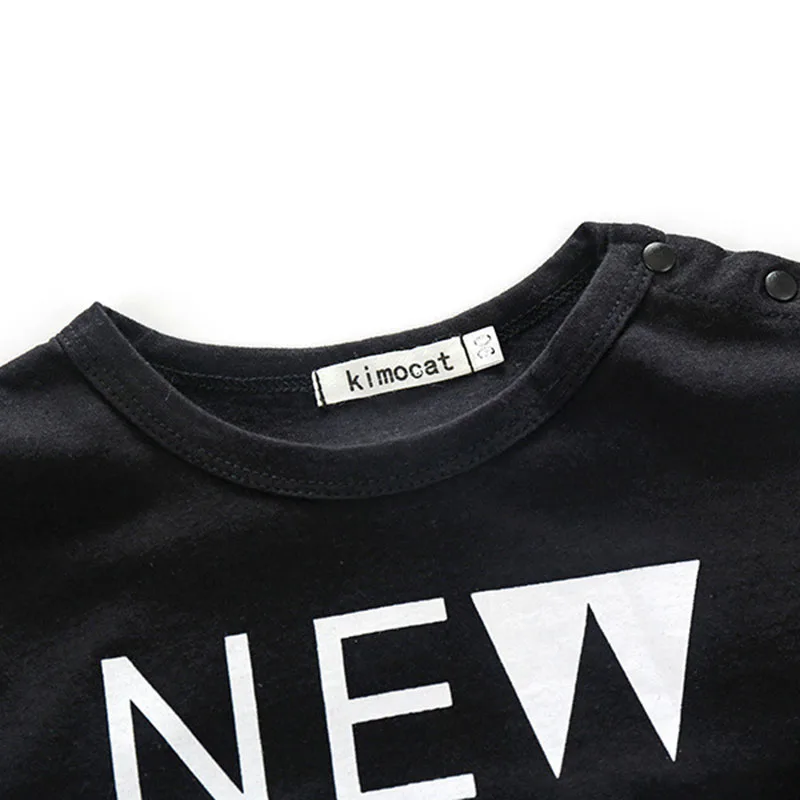 "New Kid on the Block" Long Sleeves Sweater Frosty Print Pants - Image 4