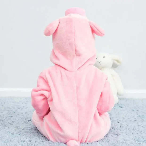 Baby Animal Pig Dressup One Piece Zipper Jumpsuit Coverall for Boys & Girls - Image 6