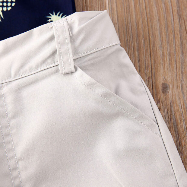 Pineapple Variable Button Shirt & Shorts Short Sleeve - Image 5